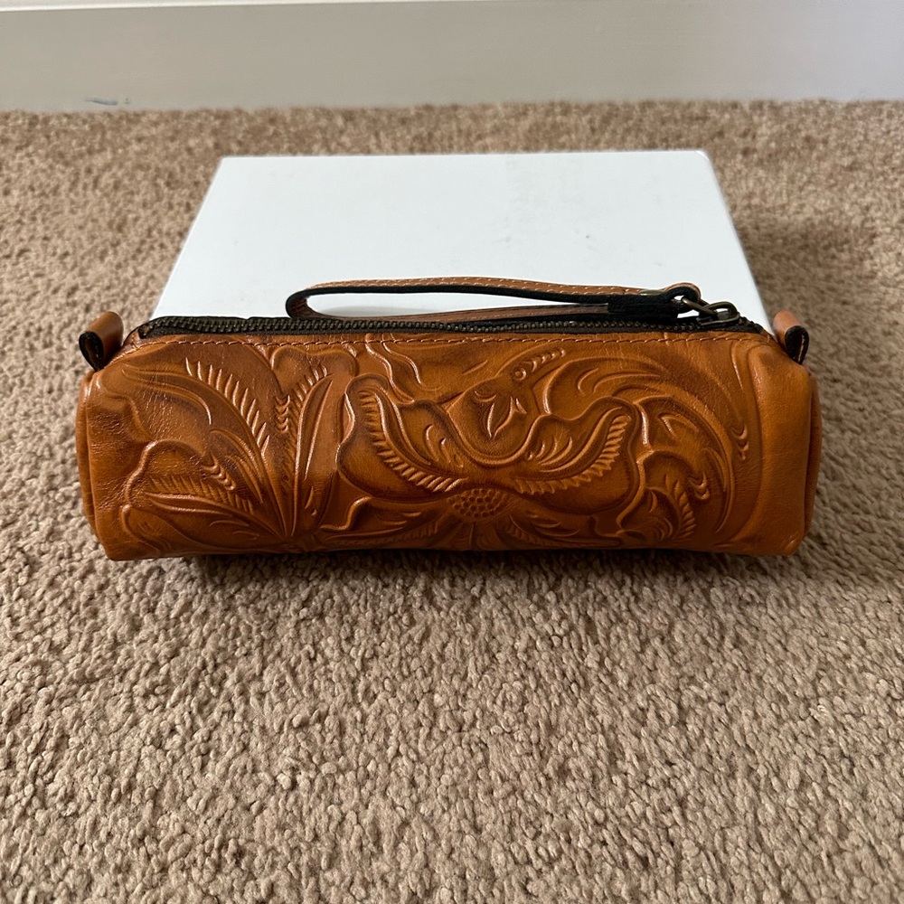 Patricia Nash Isla Tooled Wristlet